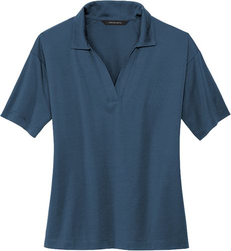 Mercer+Mettle™ Women’s Stretch Jersey Polo image thumbnail