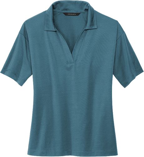 Mercer+Mettle™ Women’s Stretch Jersey Polo image thumbnail