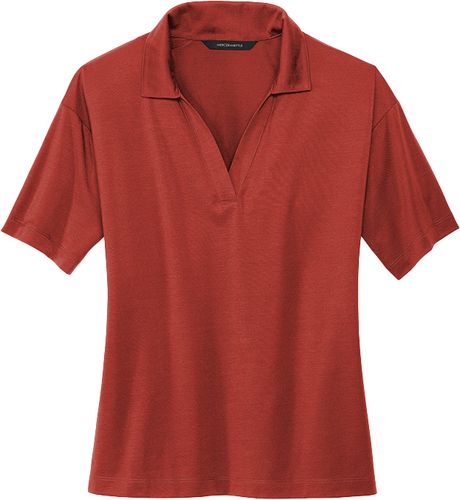 Mercer+Mettle™ Women’s Stretch Jersey Polo image thumbnail