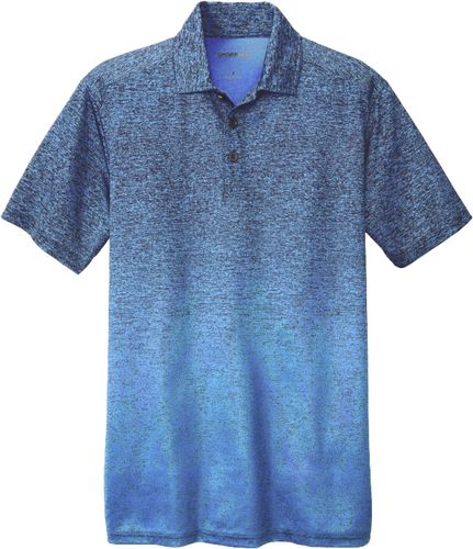 Sport-Tek ® Ombre Heather Polo image thumbnail