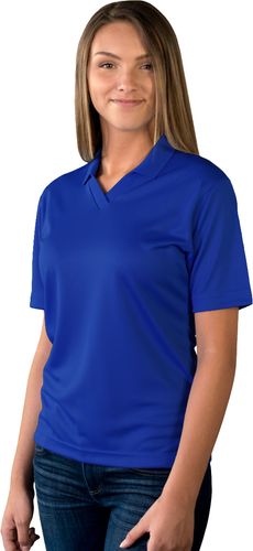 SS Blue Generation Ladies Textured Wicking Polo image thumbnail