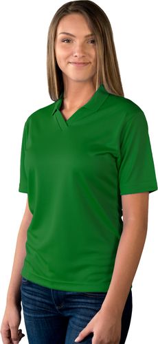 SS Blue Generation Ladies Textured Wicking Polo image thumbnail