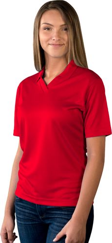SS Blue Generation Ladies Textured Wicking Polo image thumbnail