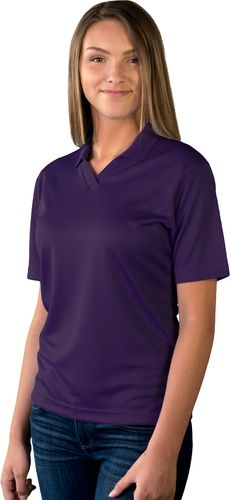 SS Blue Generation Ladies Textured Wicking Polo image thumbnail