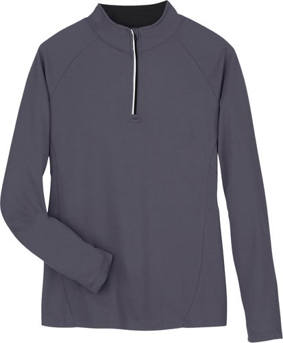 CORE365 Ladies' Origin Performance Pique Quarter-Zip image thumbnail