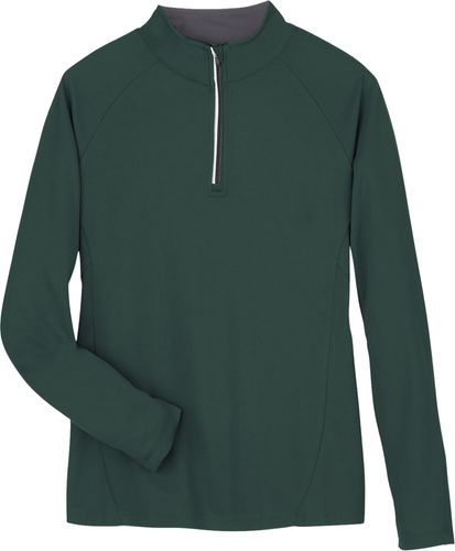 CORE365 Ladies' Origin Performance Pique Quarter-Zip image thumbnail