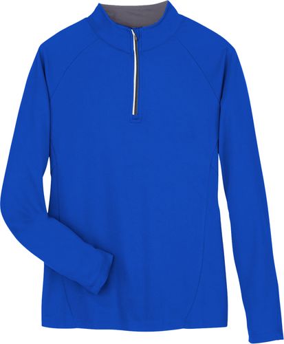 CORE365 Ladies' Origin Performance Pique Quarter-Zip image thumbnail