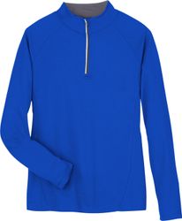 Image of CORE365 Ladies' Origin Performance Pique Quarter-Zip