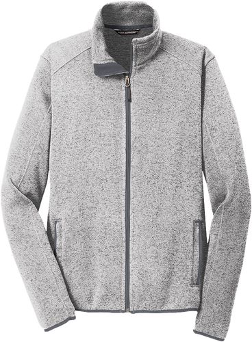 Port Authority® Sweater Fleece Jacket image thumbnail