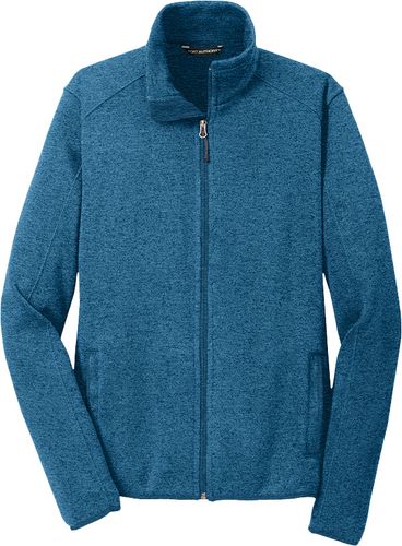 Port Authority® Sweater Fleece Jacket image thumbnail