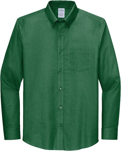 Brooks Brothers® Wrinkle-Free Stretch Nailhead Shirt image thumbnail