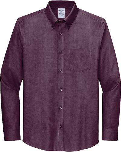 Brooks Brothers® Wrinkle-Free Stretch Nailhead Shirt image thumbnail