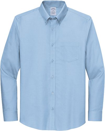 Brooks Brothers® Wrinkle-Free Stretch Nailhead Shirt image thumbnail