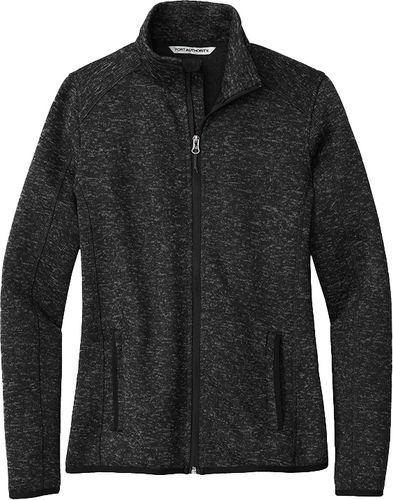 Port Authority® Ladies Sweater Fleece Jacket image thumbnail