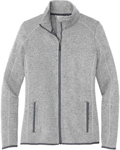Port Authority® Ladies Sweater Fleece Jacket image thumbnail
