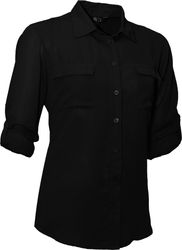 Image of Long Sleeve Ladies Tap Sleeve Blouse