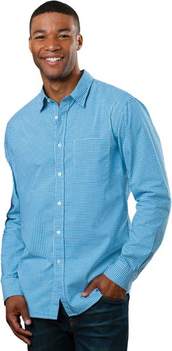 Blue Generation Men's Long Sleeve Gingham Check image thumbnail