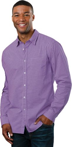 Blue Generation Men's Long Sleeve Gingham Check image thumbnail