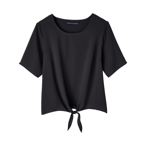 Devon & Jones Ladies' Perfect Fit™ Tie-Front Blouse - GF image thumbnail
