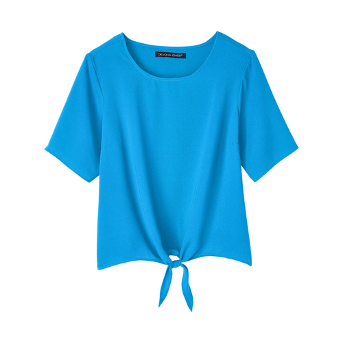 Devon & Jones Ladies' Perfect Fit™ Tie-Front Blouse - GF image thumbnail