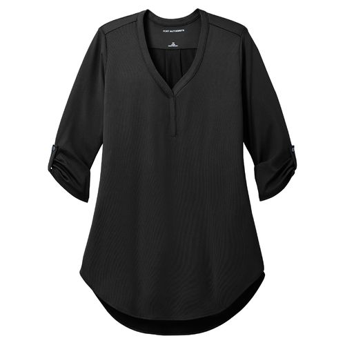 Port Authority® Ladies City Stretch 3/4-Sleeve Tunic image thumbnail