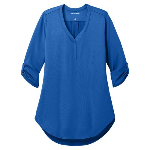 Port Authority® Ladies City Stretch 3/4-Sleeve Tunic image thumbnail