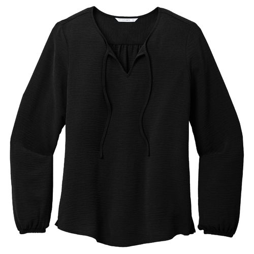 Port Authority® Ladies Textured Crepe Blouse image thumbnail
