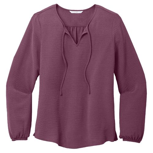 Port Authority® Ladies Textured Crepe Blouse image thumbnail