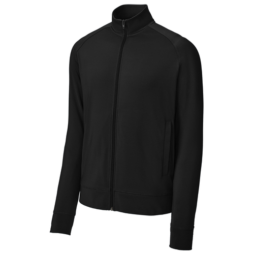 Sport-Tek® Sport-Wick® Stretch Full-Zip Cadet Jacket image thumbnail