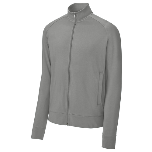 Sport-Tek® Sport-Wick® Stretch Full-Zip Cadet Jacket image thumbnail