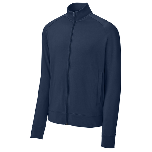 Sport-Tek® Sport-Wick® Stretch Full-Zip Cadet Jacket image thumbnail