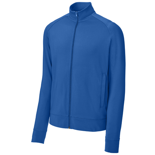 Sport-Tek® Sport-Wick® Stretch Full-Zip Cadet Jacket image thumbnail