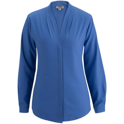 Image of Edwards V-NECK BLOUSE