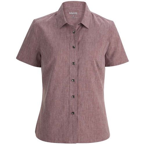Edwards MELANGE ULTRA-LIGHT CHAMBRAY SHIRT image thumbnail