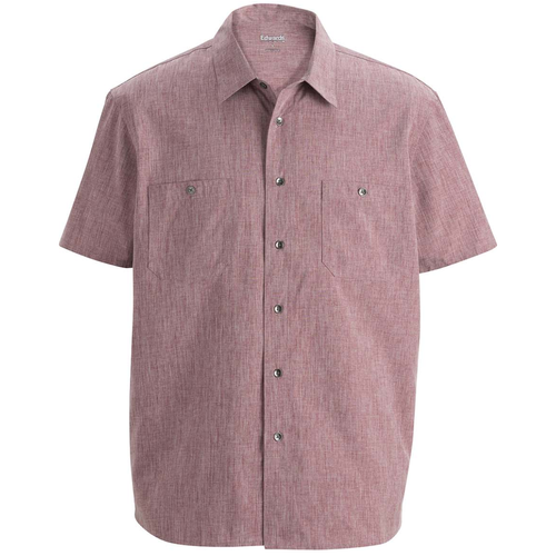 Edwards MELANGE CAMP SHIRT image thumbnail