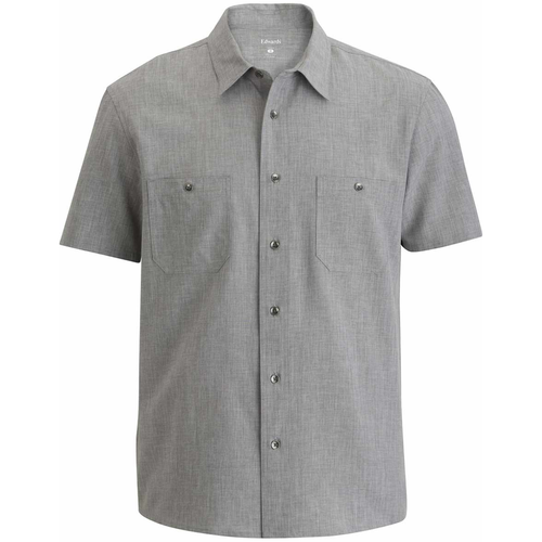 Edwards MELANGE CAMP SHIRT image thumbnail