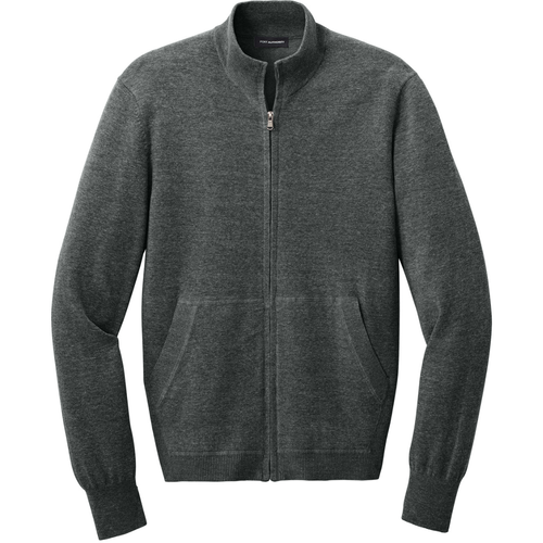 Port Authority® Men's Easy Care Full-Zip Sweater image thumbnail