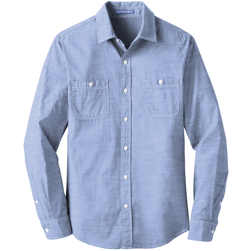 Port Authority® Men's Slub Chambray Shirt image thumbnail
