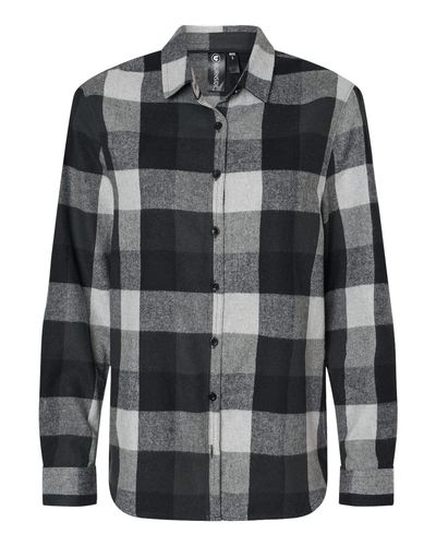Burnside - Women's Boyfriend Flannel - GF image thumbnail