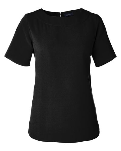 Devon & Jones Ladies' Perfect Fit™ Boat-Neck Blouse - GF image thumbnail