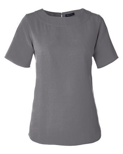 Devon & Jones Ladies' Perfect Fit™ Boat-Neck Blouse - GF image thumbnail