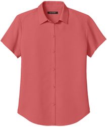 Image of Port Authority® Women’s Short Sleeve UV Dockside Shirt - GF