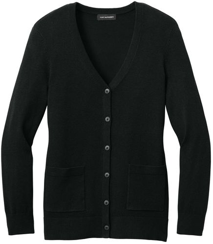 Port Authority® Women’s Easy Care Button-Up Cardigan Sweater - GF image thumbnail