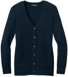 Image of Port Authority® Women’s Easy Care Button-Up Cardigan Sweater - GF