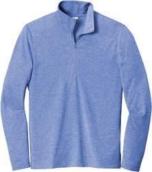 Image of Sport-Tek ® PosiCharge ® Tri-Blend Wicking 1/4-Zip Pullover