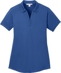 Image of Port Authority® Ladies Diamond Jacquard Polo