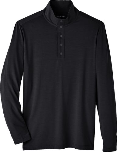 North End Men's Jaq Snap-Up Stretch Performance Pullover image thumbnail