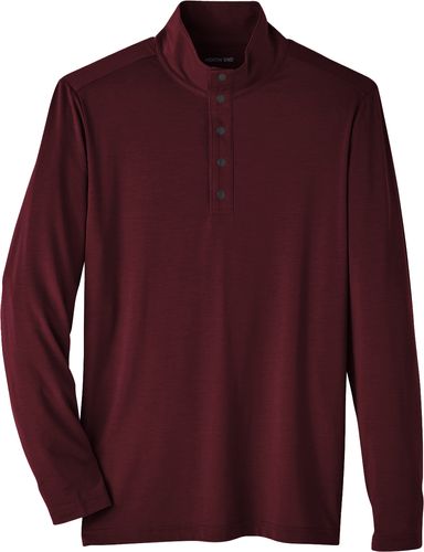 North End Men's Jaq Snap-Up Stretch Performance Pullover image thumbnail