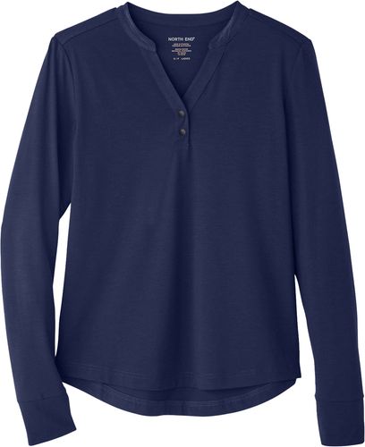 North End Ladies' Jaq Snap-Up Stretch Performance Pullover image thumbnail