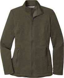 Image of Port Authority® Ladies Collective Striated Fleece Jacket